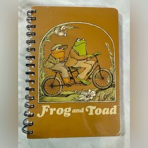 Brand New Frog And Toad 8.5”x6” Spiral Notebook